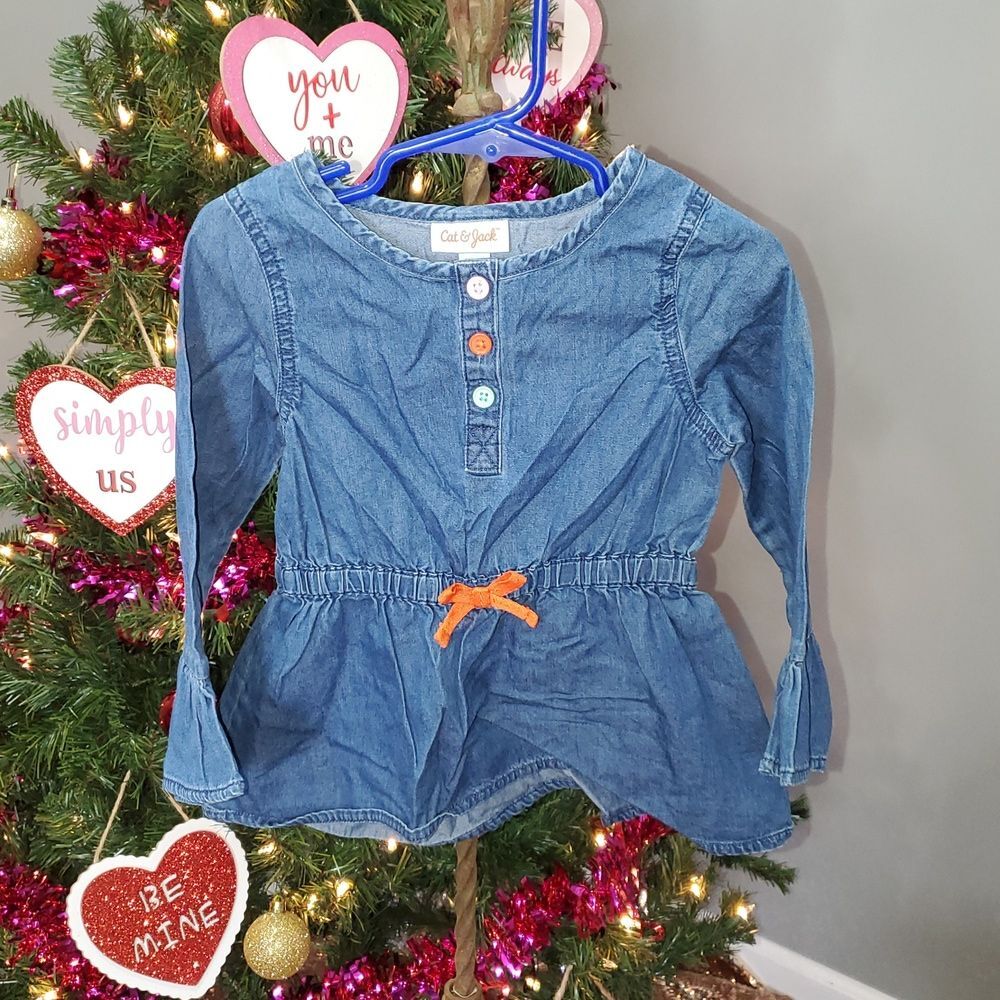Girl's cat & jack Jean top